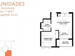 1 Dorm En Obras