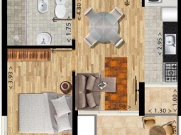 1 dorm a estrenar en malvin