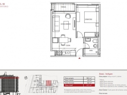 1 dorm en construccion