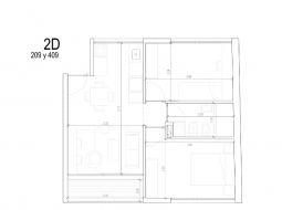 2 dorm en construccion