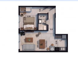 1 dorm en construccion