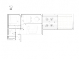 1 dorm en construccion