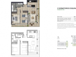 2 Dorm en gran proyecto